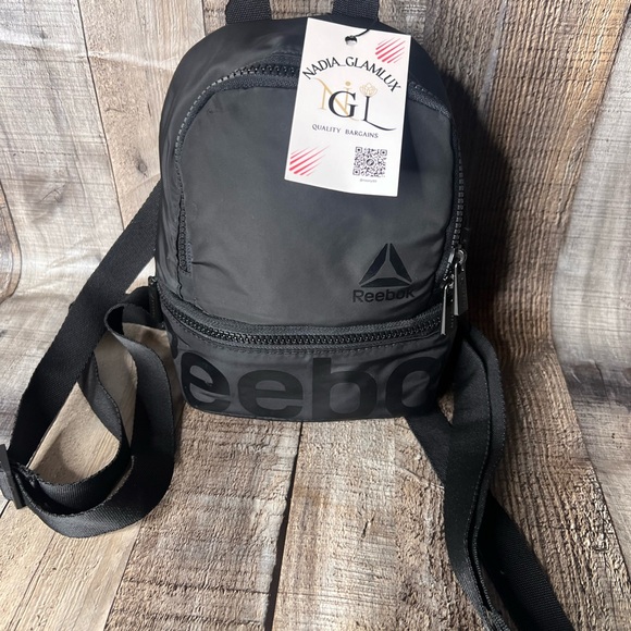 Reebok Black Nylon Mini Backpack - Picture 4 of 11